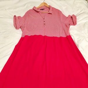 Lands’ End polo shirtdress 24W-26W, great value!